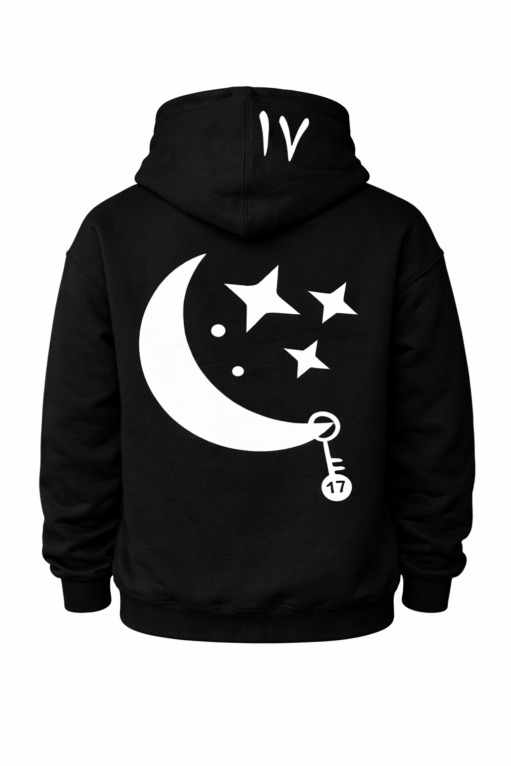 classic black SEVEN17EEN hoodie