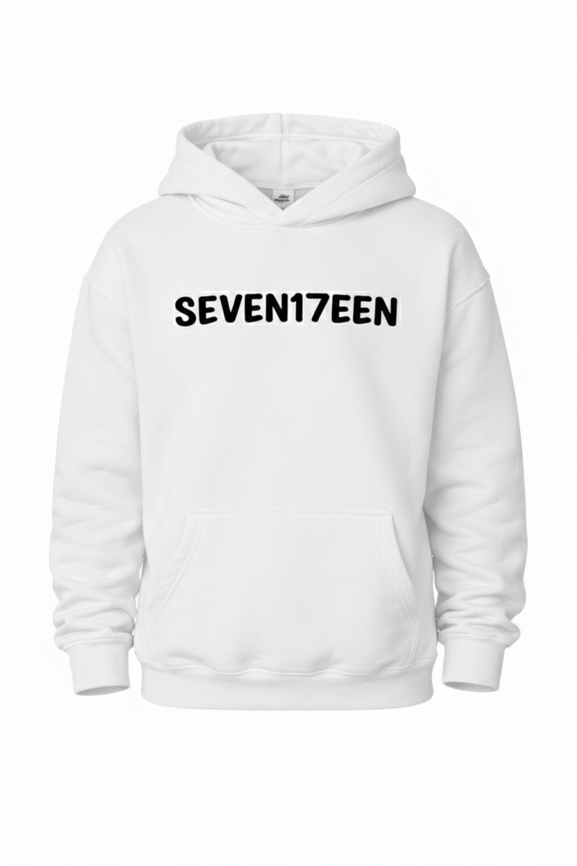 classic white SEVEN17EEN hoodie