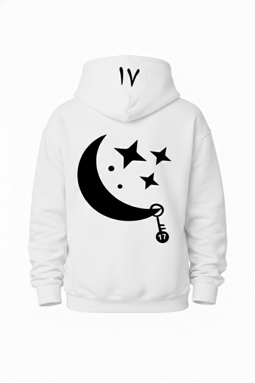 classic white SEVEN17EEN hoodie
